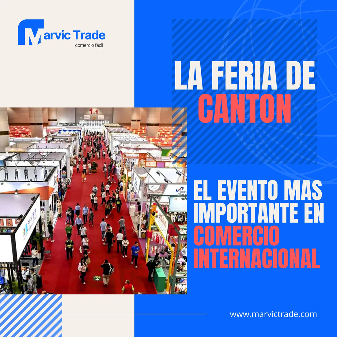 foto de la feria de canton con marvic trade