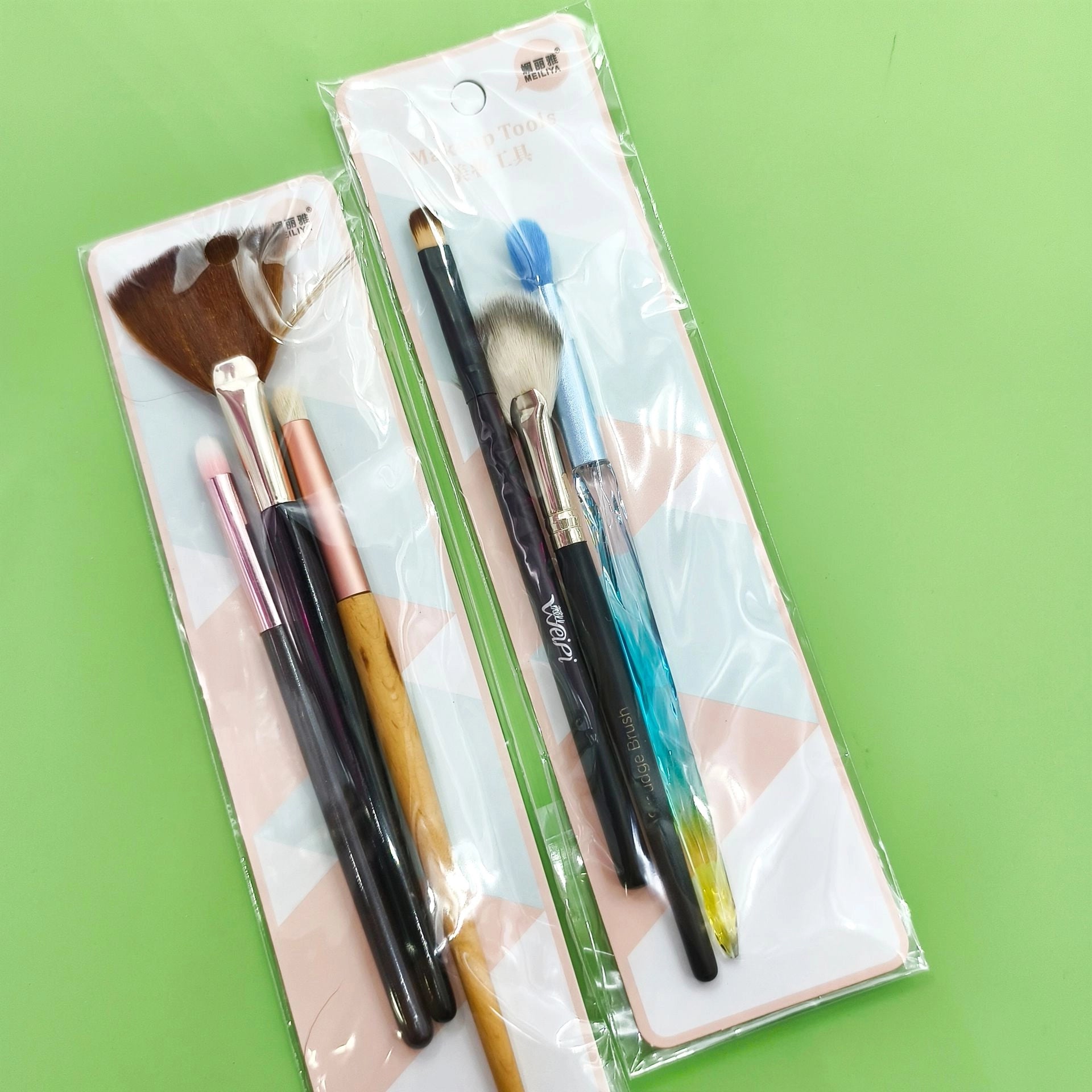 Set de 3 brochas de maquillaje – presentación por packs