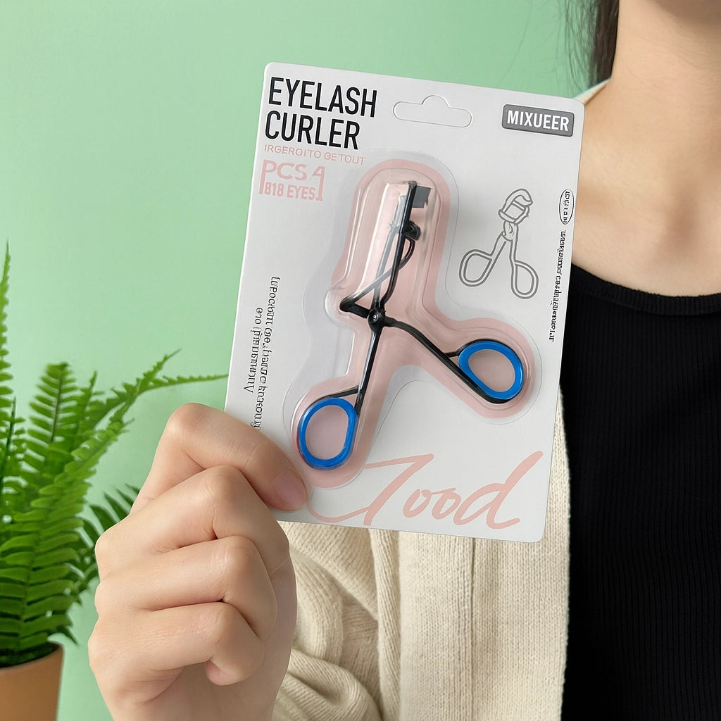 Rizador de Pestañas Profesional con Mango Colorido