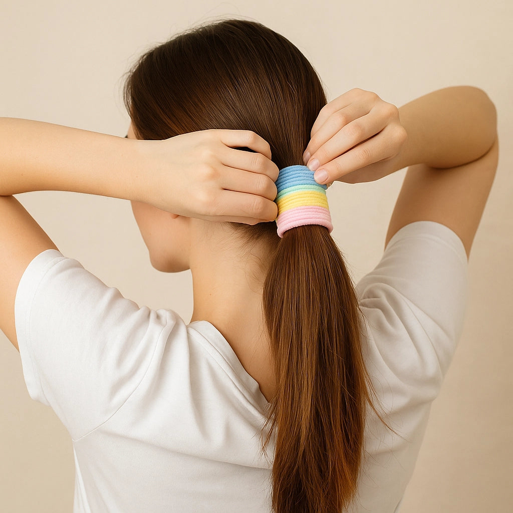 Set de Ligas de Colores en Caja Larga